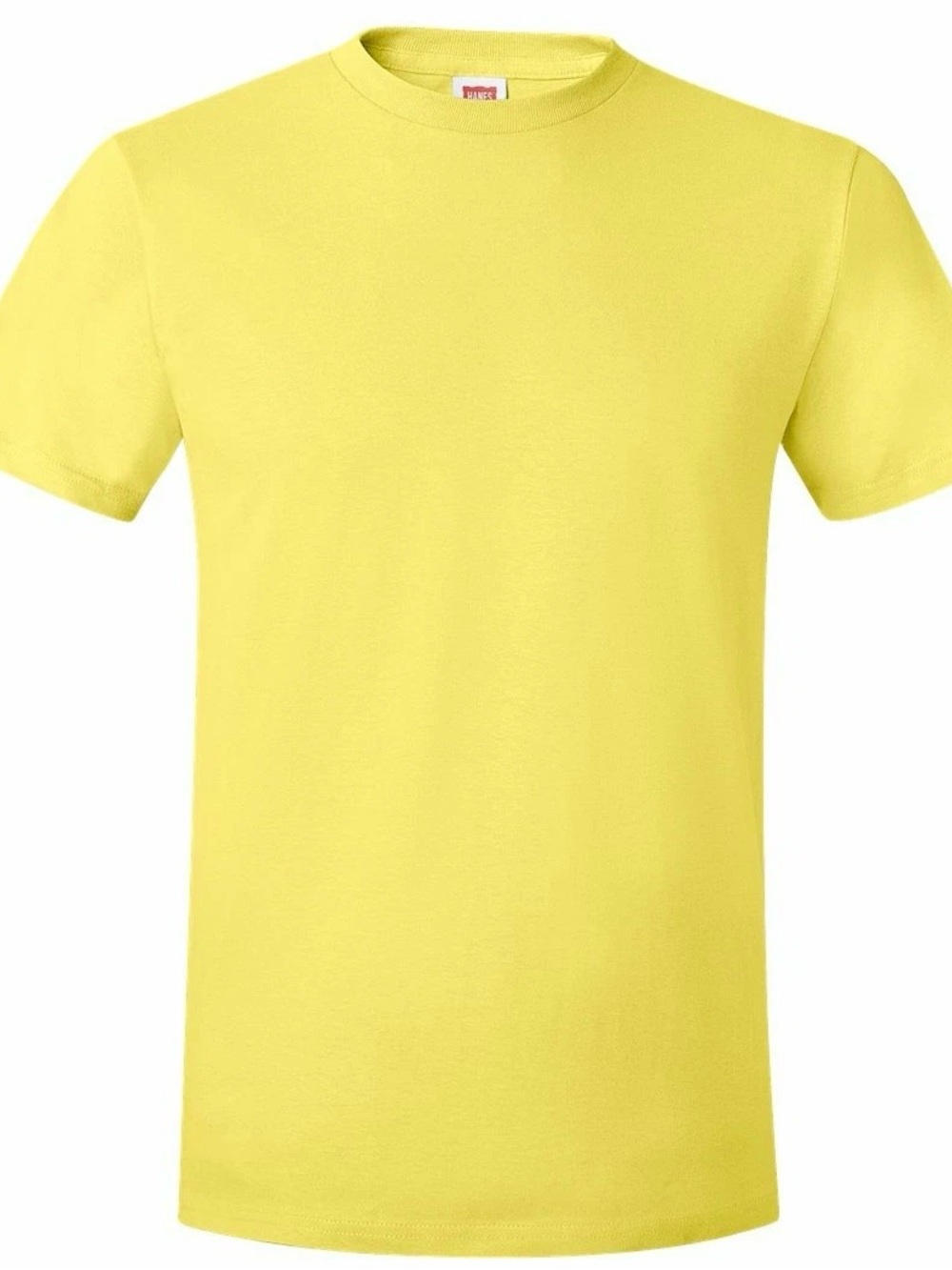 BRAND NEW-Hanes  100% Cotton Tee Short Sleeve Plain Basic T-Shirt